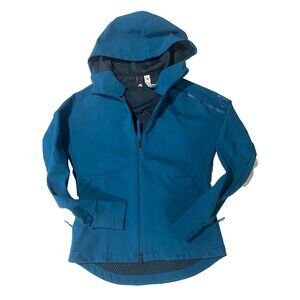 ADIDAS ZNE Full Zip Gorpcore Hoodie Blue XS Womens Athleisure Techwear Cybercore